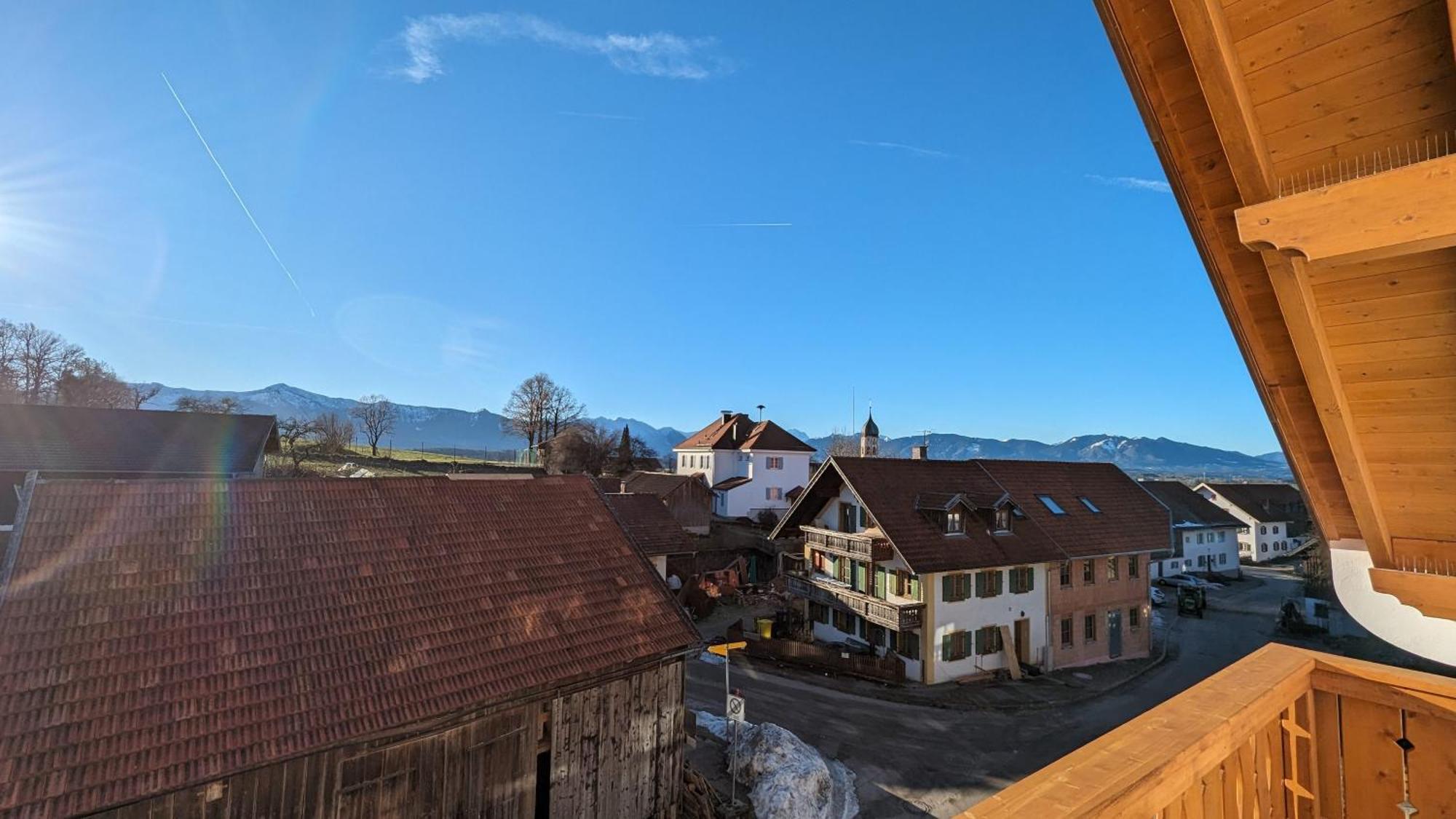 Liboria I Traumhafte Ferienwohnung In Aidling Am Riegsee Mit Atemberaubendem Panoramablick! Exterior foto